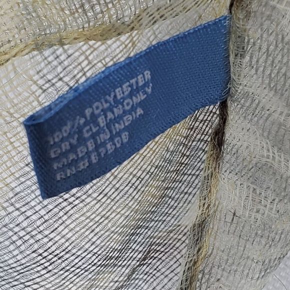 Nine West Lightweight Palm Leaves Scarf - Picture 3 of 5